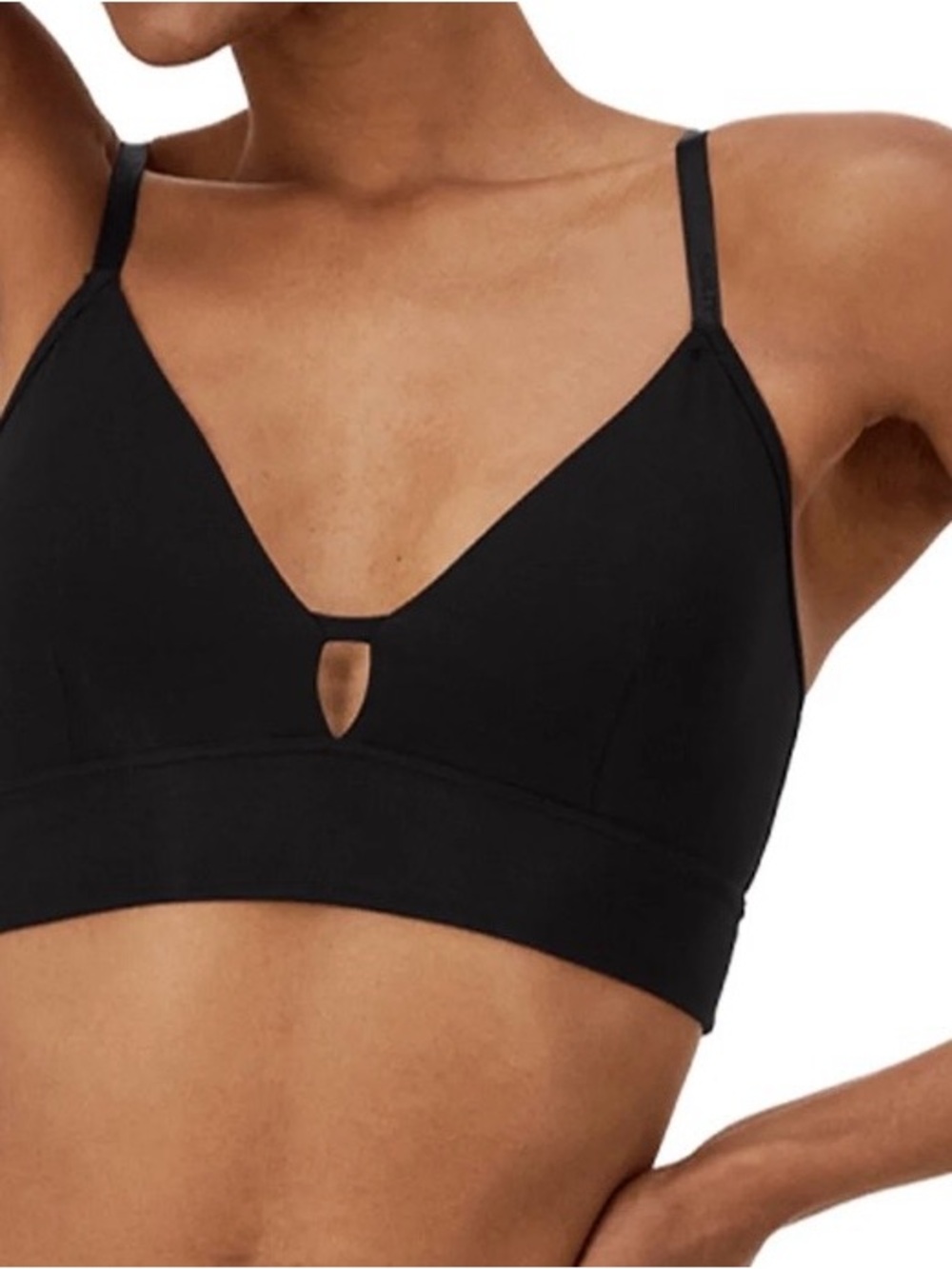 Hanes Super Soft Longline Bralette Size XL